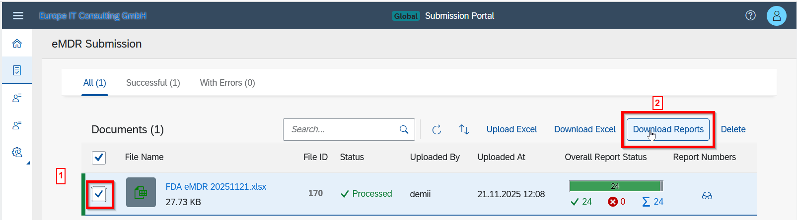 Download all files in one ZIP file